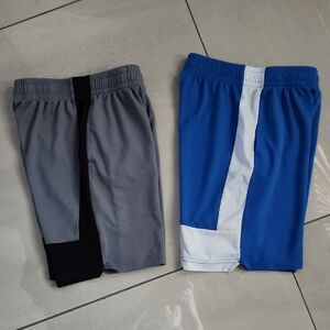 Tek Gear Kids' Gray and Blue Sports Shorts Set